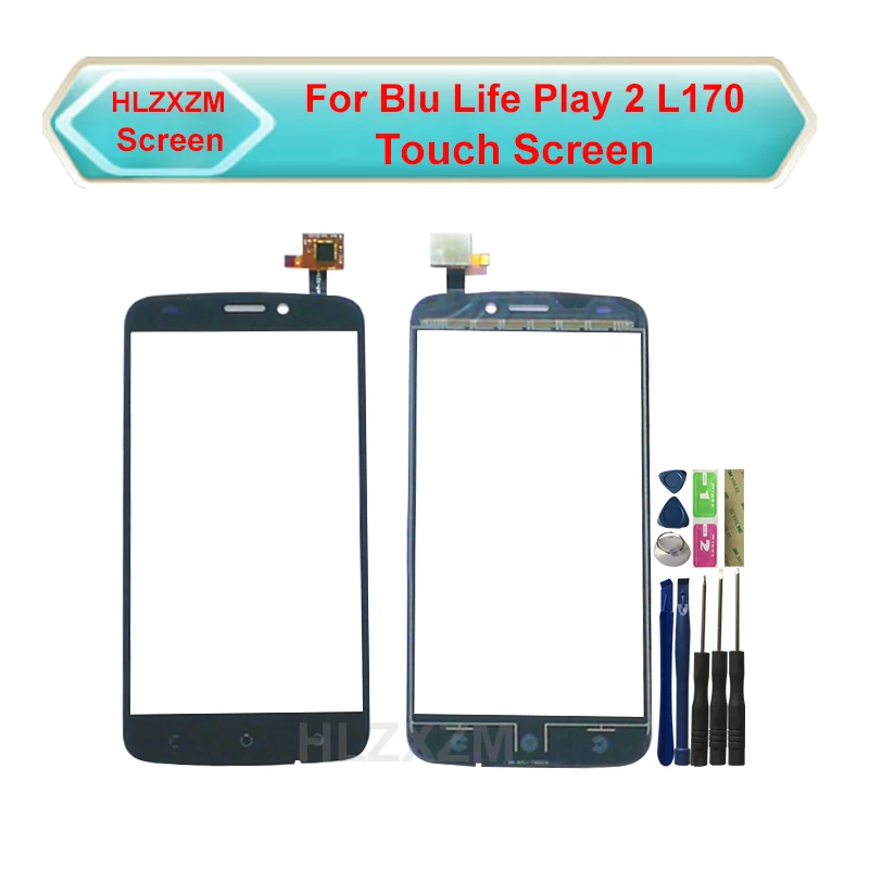 Для Blu Life Play 2 L170 сенсорный экран без ЖК-дисплея дигитайзер сенсор Замена с