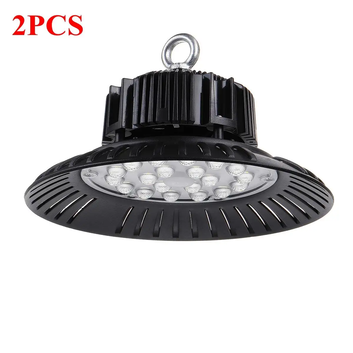 

2PCS 50W-200W Led High Bay Light Waterproof for UFO Warehouse Workshop light Garage Industrial Lamp Stadium Market Airport