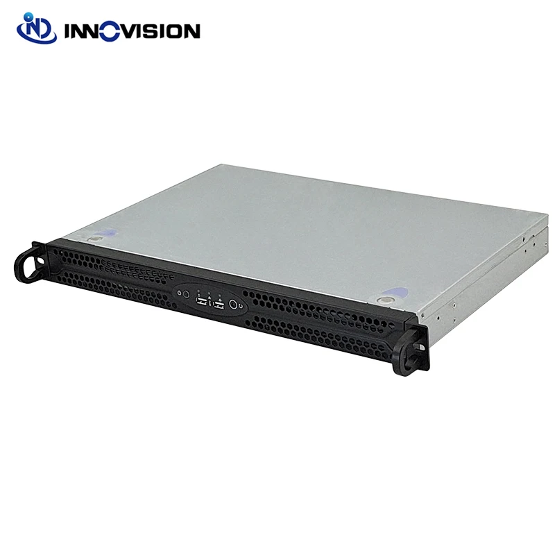 Ultra 1u Rack Server Chassis Suporte Mini-itx Motherboard Profundidade 300 mm Caixa do Computador 1u - Imagem 2