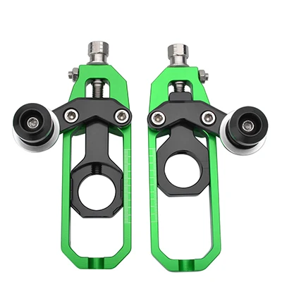JAER цепи регуляторы натяжители Катена с катушками для Kawasaki ZX10R 2011 2012 2013 мотоцикл - Цвет: Зеленый