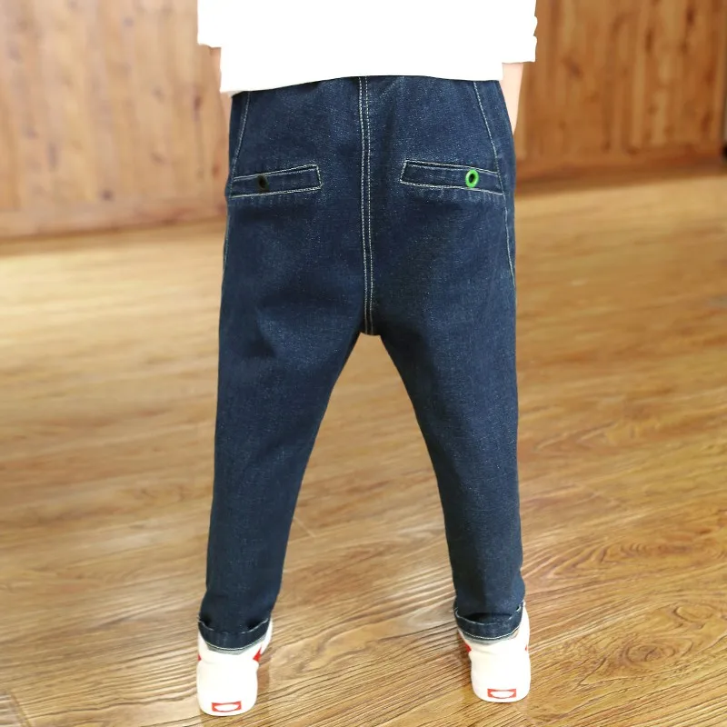 Джинсовые штаны для мальчиков; коллекция года; осенняя одежда для детей; джинсы для больших мальчиков; хлопковые брюки; детские шаровары; roupas infantis menina; леггинсы