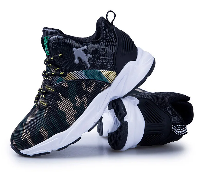 PINSEN Winter shoes Non-slip Kids Sneakers Thick Sole Boys Basketball Shoes Children Sport Shoes Outdoor Boy Trainer Basket (13)