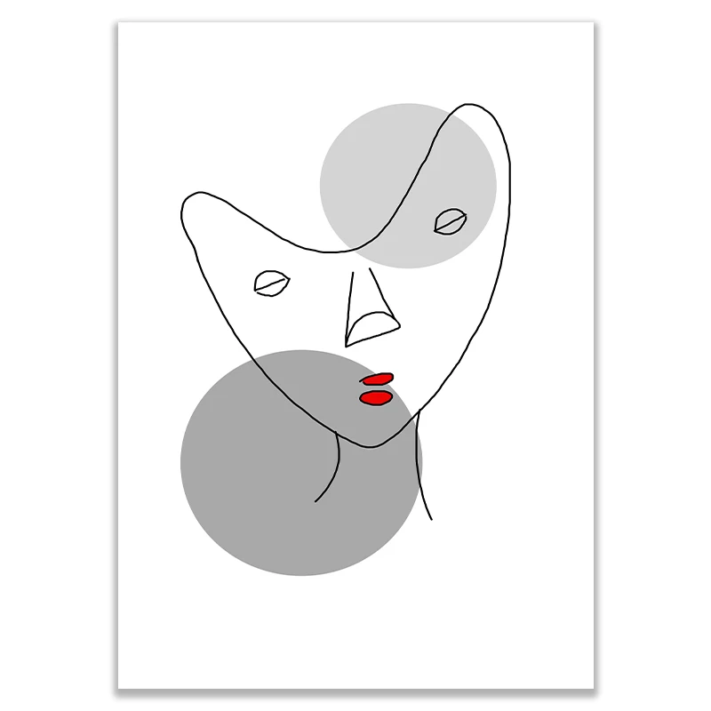 Abstract-Black-White-Romantic-Kiss-Canvas-Painting-Quotes-Wall-Art-Poster-Print-Fashion-Picture-Couples-Lovers (10)