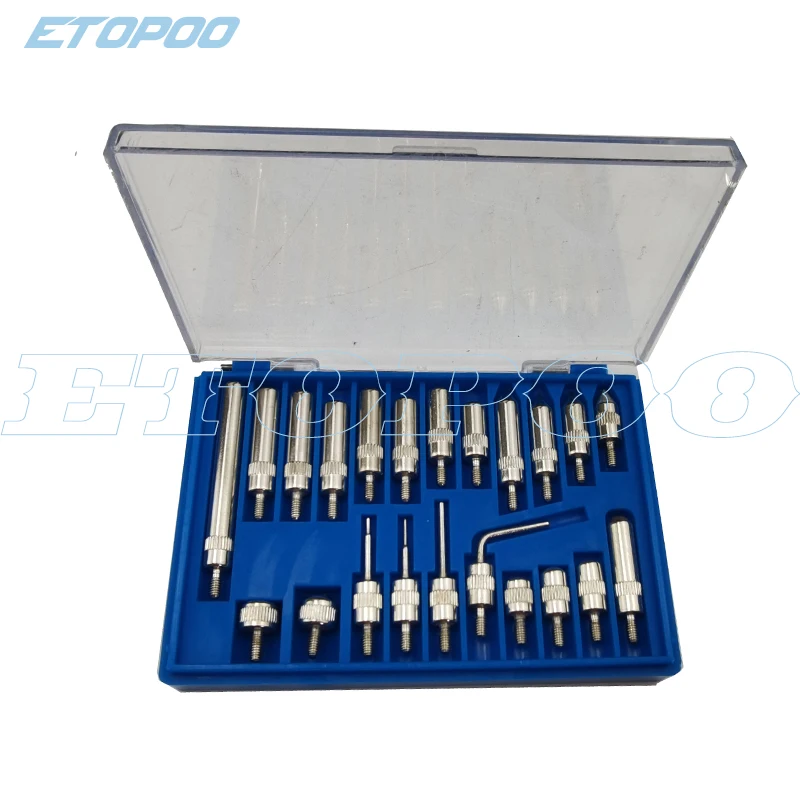 Description Picture 4 of itemDial Indicator 22Pcs M2.5 and 4-48 Thread Tip For Dial & Test Indicators Steel Dial Indicator Point Set