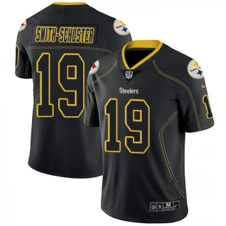 Men Все сшитые Питтсбург качественные мужские Steelers Antonio коричневый цвет rush jersey - Цвет: Men