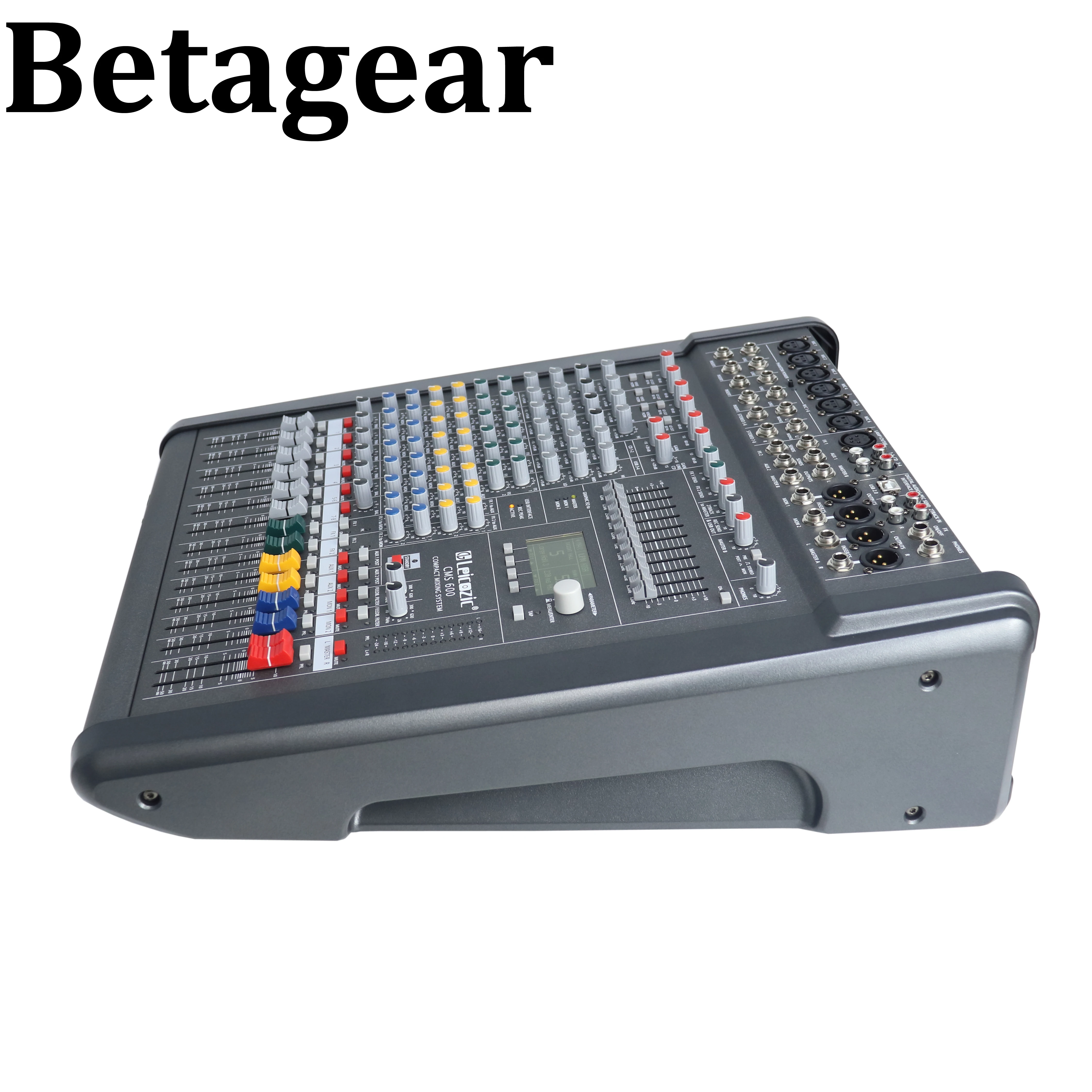 XTUGA DJ Mixer Built-In Monitor Headphone Jack 8