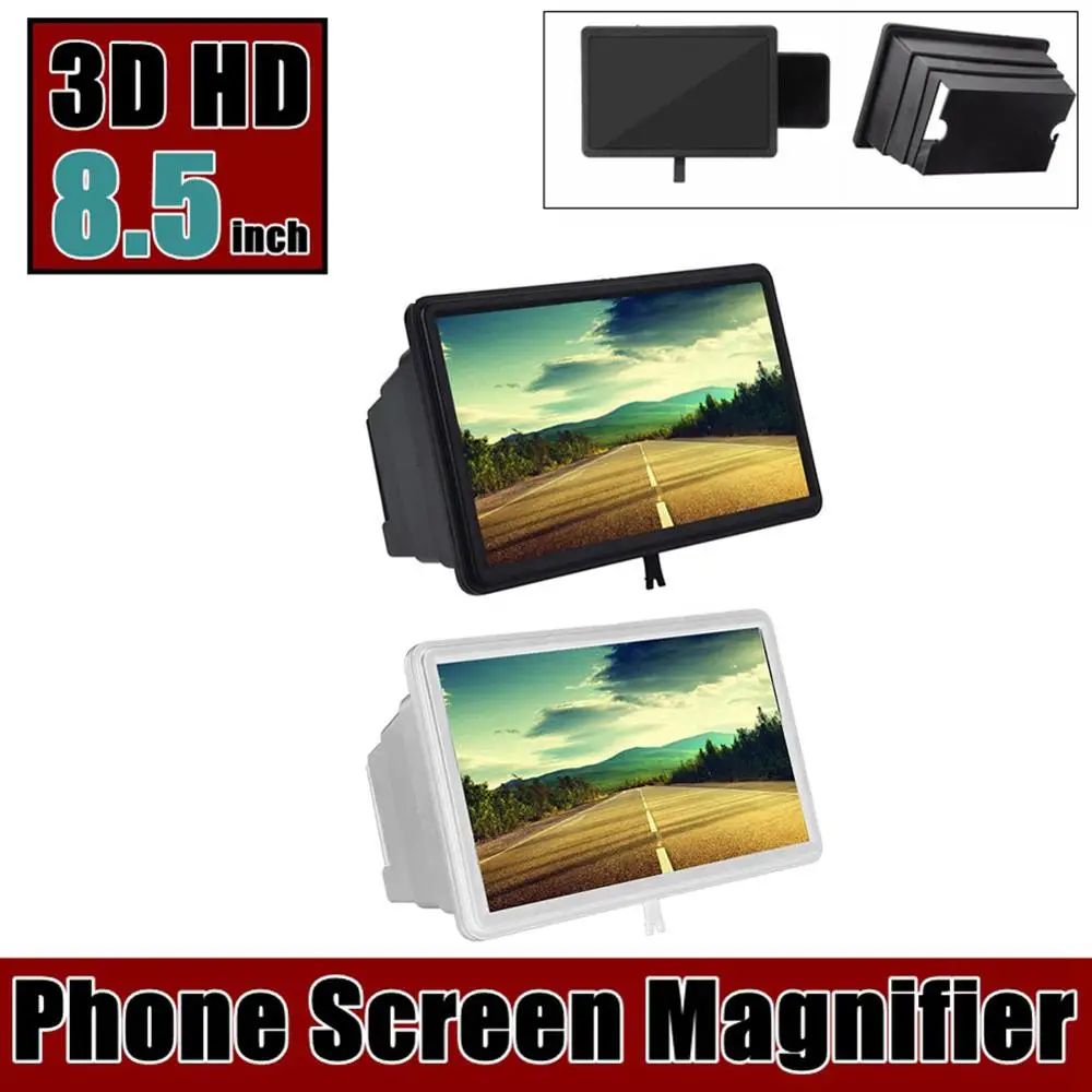 Новый 3D мобильный увеличитель для экрана телефона видео усилитель