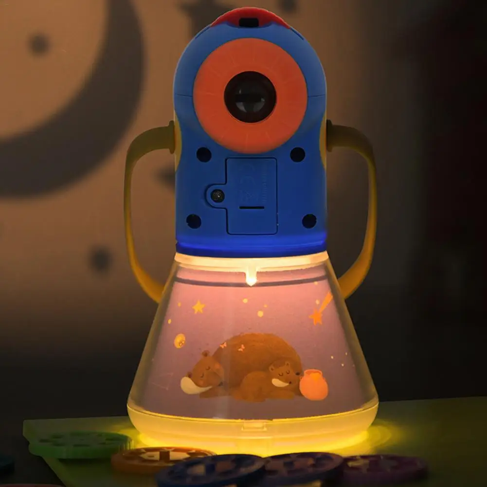 

Children's Multi-function Story Projector Three - In - One Starry Sleeping Light Baby Toy Night Light Toy