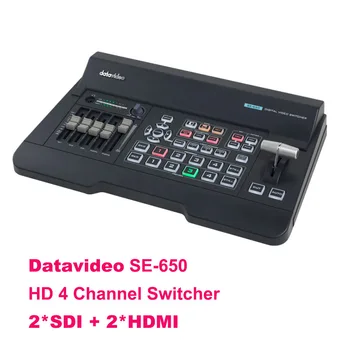 شراءDatavideo SE-650 محول فيديو مع المدمج في جهاز مزج الصوت كروماكي 2 SDI 2 HDMI للبث المباشر