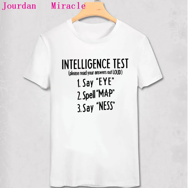Eye Map Ness Funny Intelligence Test Hilarious Mocking T shirt Funny Humor  Intelligence Test T-shirt fashion men hipster tshirt _ - AliExpress Mobile