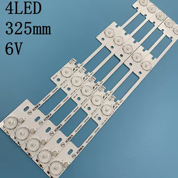 

10PCS new LED backlight bar for Konka 39 inches TV KDL39SS662U 35018339 Konka 40 inches KDL40SS662U 35019864 327mm 4 LEDs* 6V