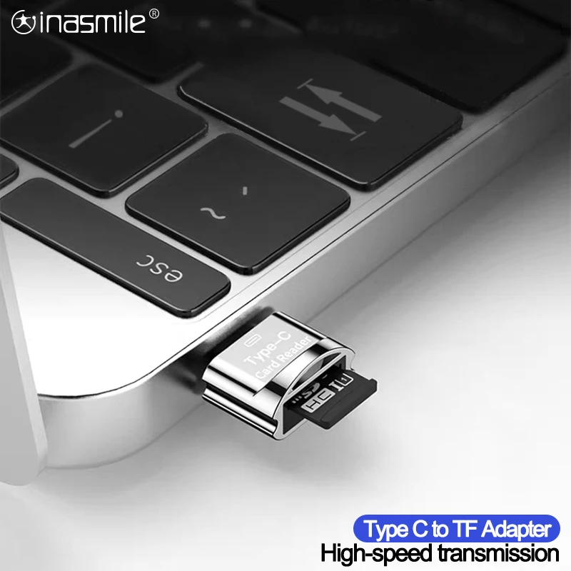 Тип C TF адаптер OTG кард-ридер для Samsung Huawei микро-флеш-накопителя USB Micro-SD Смарт
