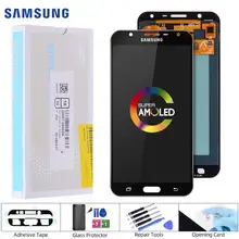 AMOLED ЖК-дисплей для samsung J701 ЖК-дисплей J701F для samsung Galaxy J7 Neo ЖК-дисплей сенсорный экран сборка Замена