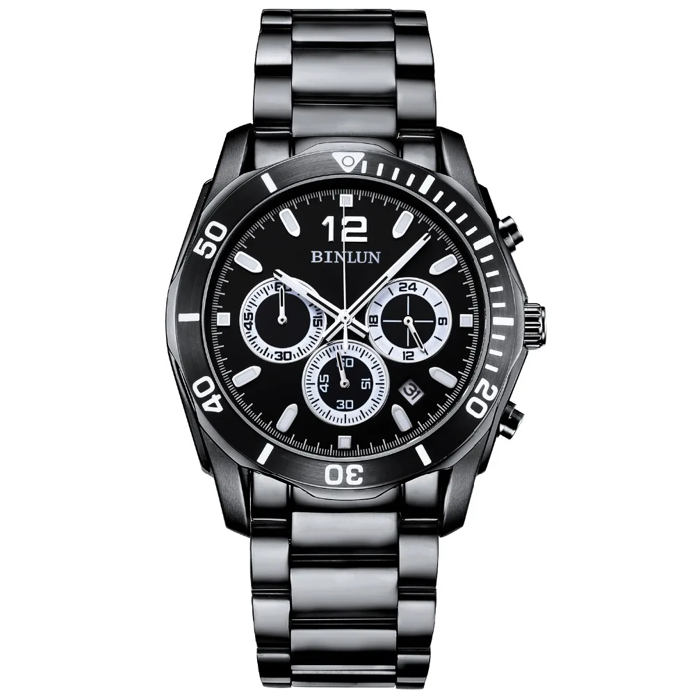 Лидирующий бренд, часы для мужчин, 18K золото, Роскошные автоматические механические часы, Rolexable, водонепроницаемые, устойчивый к царапинам, циферблат, механические мужские часы - Цвет: BLACK