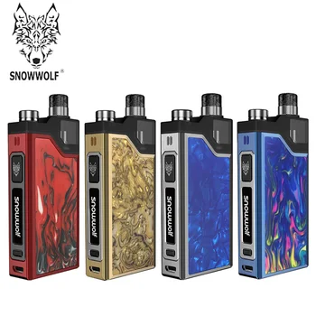 

Clearance Snowwolf Wocket Pod Vape Kit with 3ml Cartridge 0.7ohm X-Grid Coil Head 1500mah Mod Electronic Cigarette