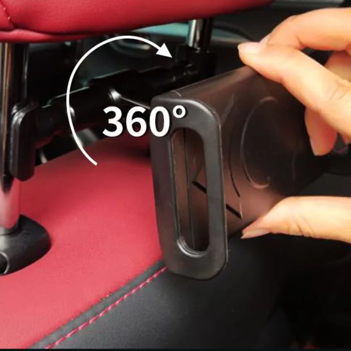 360 Вращающийся Автомобильный держатель для телефона подголовник стойка для планшета кронштейн GV99