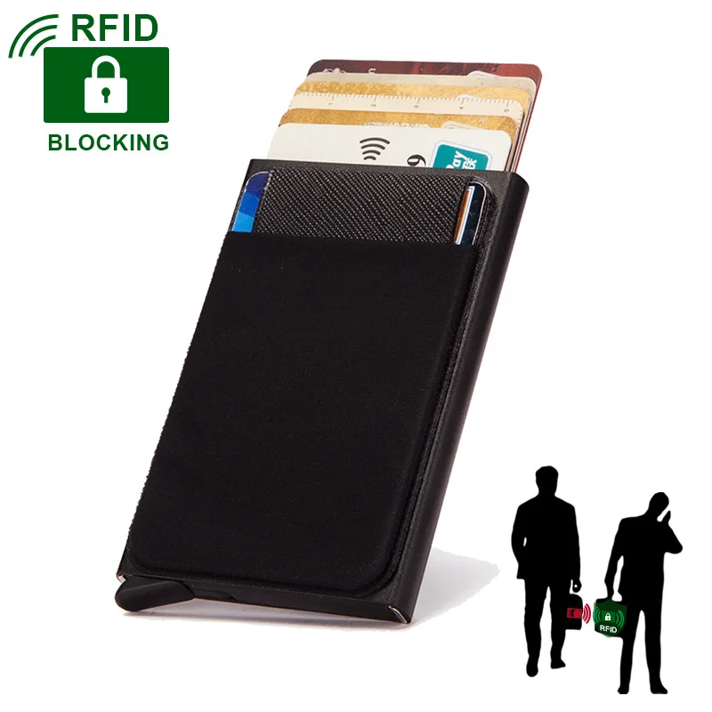 Мужской кожаный чехол для кредитных карт с Rfid-защитой | Багаж и сумки