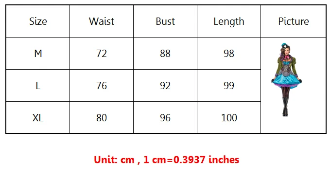 61034 Size