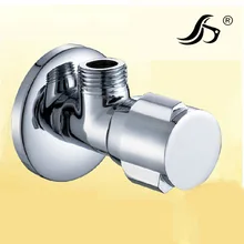 Треугольный клапан напрямую от производителя Угловой клапан медный треугольный клапан медный угловой клапан горячий и холодный угловой клапан