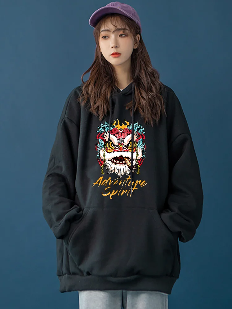 Oversized zwarte hoodie Clearance