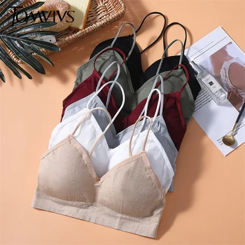 

TOMVIVS Cotton Sexy Bra Women Underwear Bralette Push Up Lingerie Comfortable plus size clothing for women Strapless Bras B0076
