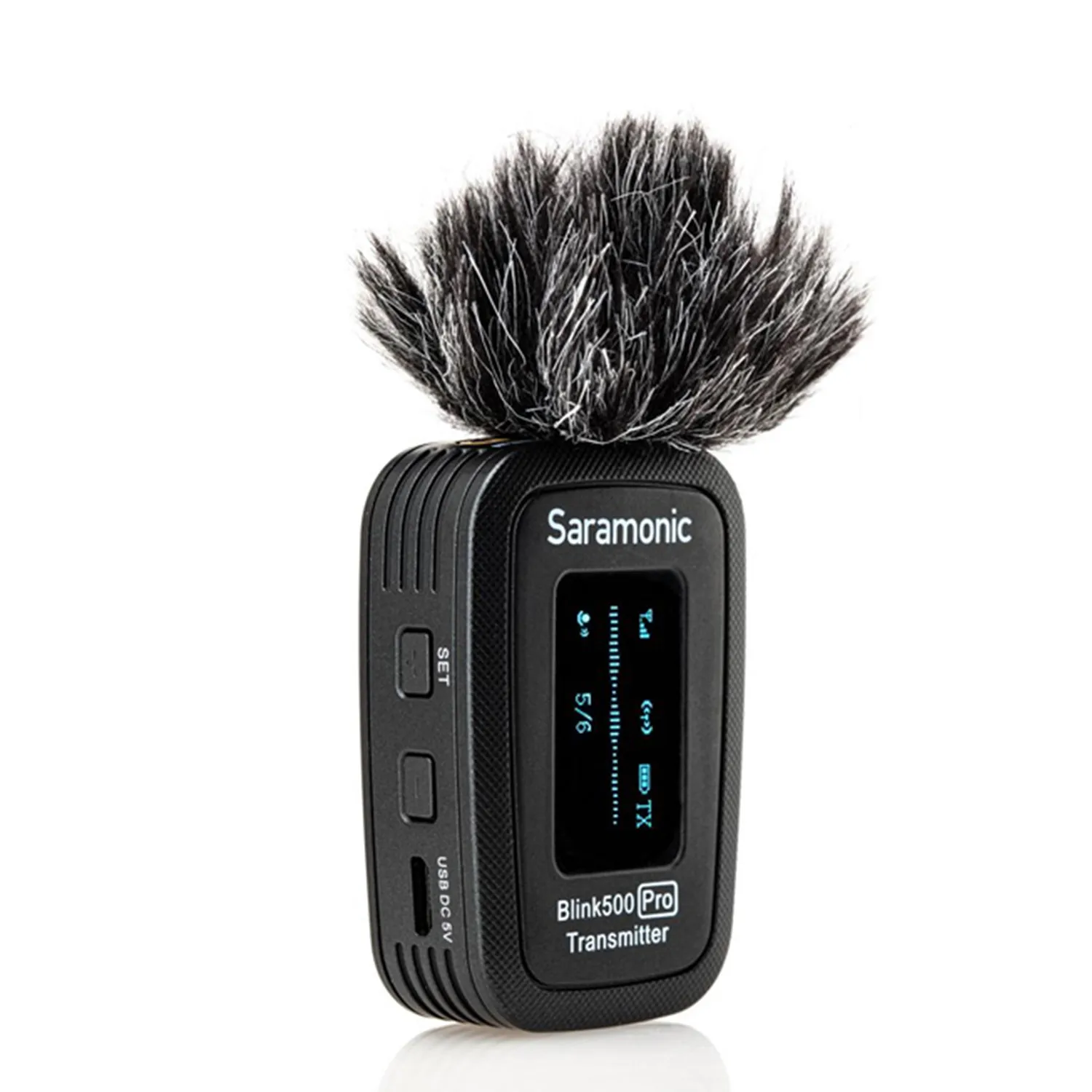 Saramonic Blink500 Pro TX 2.4GHz Wireless Transmitter for Blink500 Pro Receiver built-in Mic and 3.5mm Mic/Line input