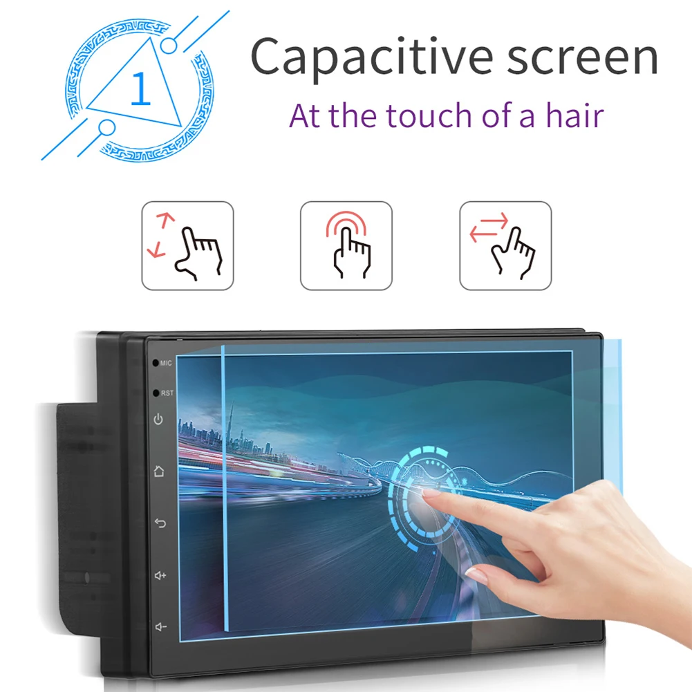 

7 Inch Car FM Radio Touch Screen Stereo Audio MP5 Player 2 Din Bluetooth FM ISO/Android WIFI Bluetooth 4.0 Video Multimedia