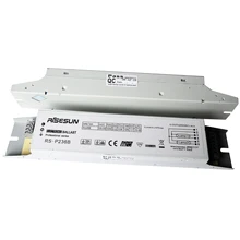 RISESUN RS-P236B T8 2X36W электронный балласт УФ балласты для ламп для 2 ламп 220V белый, 2-Pack