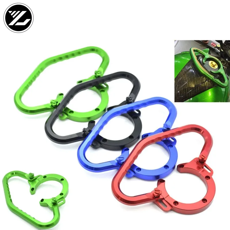 

Motorcycle parts fuel tank armrest passenger safety handle fixed armrest for kawasaki VULCAN/S 650cc VERSYS 1000 ZZR600 ZX7R -9R