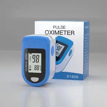 

Clear OLED Digital Fingertip Pulse Oximeter Heart Rate SPO2 PR Blood Oxygen Sleep Monitor Without Battery Detector Health Tool