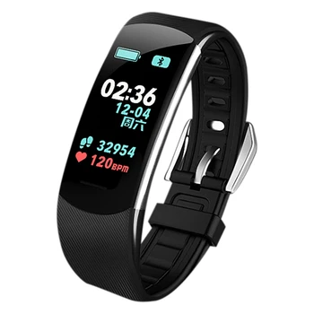 

Bluetooth Smartwatch Smart Bracelet 0.96 inch Android IOS USB Charger Blood Heart Rate Monitor IP68 Waterproof C4pro