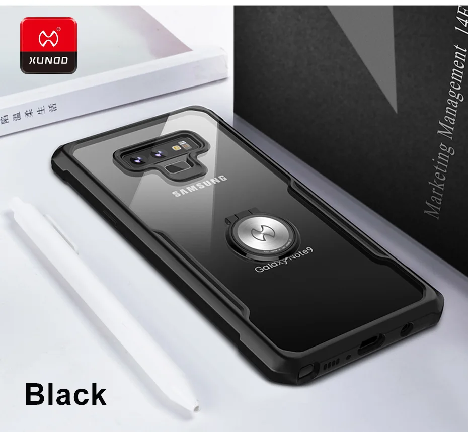 Роскошный прозрачный чехол для телефона samsung Galaxy Note 8 9 10 S10 S9 Plus E противоударный силиконовый чехол s магнитный автомобильный держатель