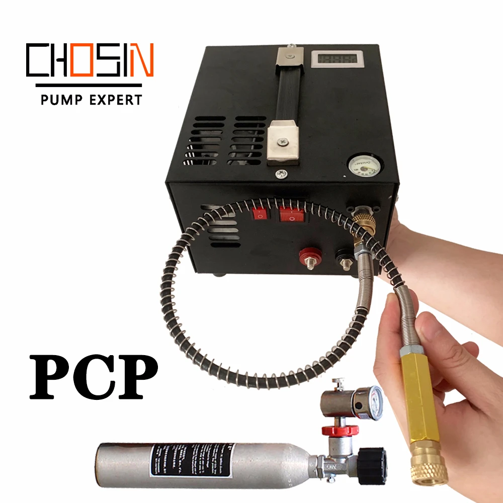 Мини пневматический пистолет Pcp насос для быстрого накачивания 4500psi 300bar 30mpa 12В/220В