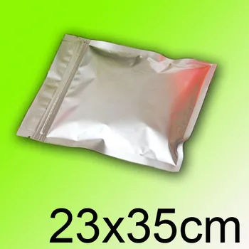 

Aluminum foil zip lock bag,coffee packaging 23cmx35cm 100pcs/lot
