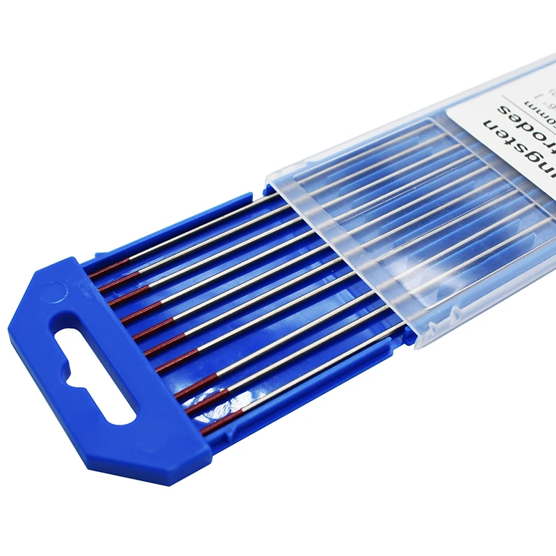 Welding Electrodes Rods 1.0/1.6/2.4mm Lanthanum Tungsten Electrodes Low Temperature Tig Soldering Rods Set Welding 10pcs/Box welding rods