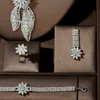 HIBRIDE Luxury Big 4pcs Jewelry Set With Cubic Zirconia for Women Bridal Party Wedding Accessories Saudi Arabic Dubai N-1433 ► Photo 3/6