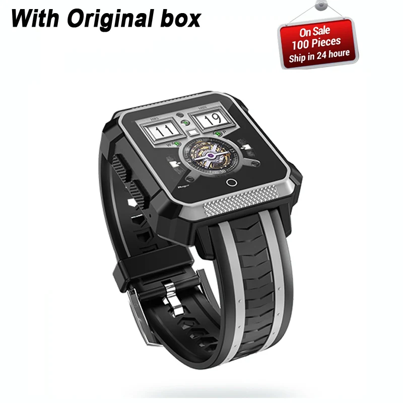 Gray Умные часы H7 Android 6,0 MTK 6737, новинка, пульсометр, gps, Wi-Fi, 600 мА/ч, bBluetooth, наушники pk Q1 pro M9 H5 - Цвет: Gray