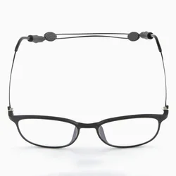 1PC Adjustable Silicone Eyeglasses Straps Sunglasses String Ropes Glasses Chain Sports Band Holder Elastic Anti Slip Cords S M L