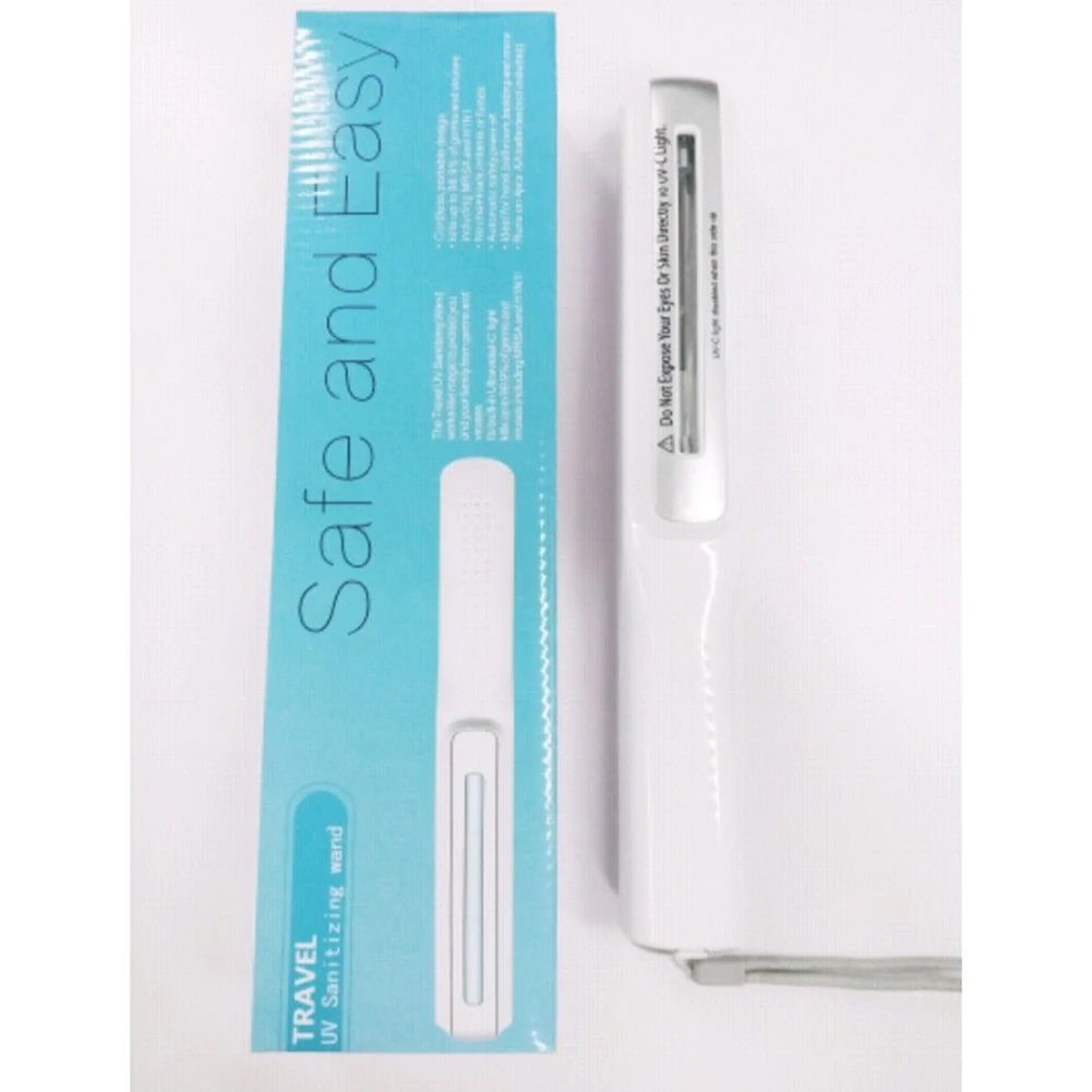

Portable UVC Handheld Lamp Home Travel USB UV Light Wand Cleaner Household Brand New And High Quality