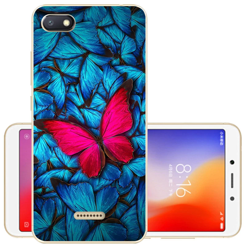 Чехол для Xiaomi Redmi 6A Redmi 6, чехол для Redmi 6A Couqe, Мягкая силиконовая задняя крышка, защитный чехол из ТПУ для Redmi6 6 A, чехол для телефона s