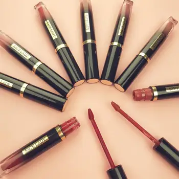 

SACE LADY Matte Lipstick Waterproof Makeup Long Lasting Gloss Red 12H No Make Pigment Lip Drying Cosmetics Nude Stick Up Li E6Z7