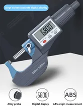 0 25mm Mi cron Micromètre Extérieur Numérique Électronique Micromètre Jauge 0.001 Mm Outils Numériques Étrier