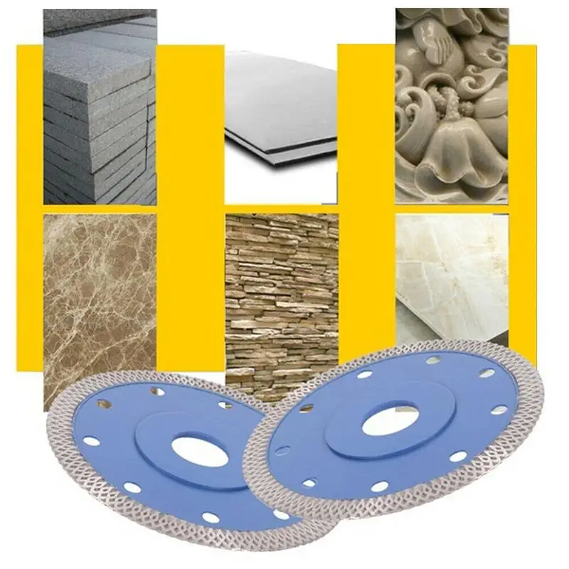 115mm Turbo Diamond Saw Blade Disc Porcelain Tile Ceramic Cutting Angle Grinder