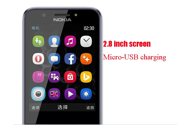 second hand iphone Refurbished Unlocked Cell Phone Nokia 230 Flashlight FM Single/Dual Sim 2.0MP Camera  English/Hebrew/Arabic/Russian Keypad iphone xr refurbished