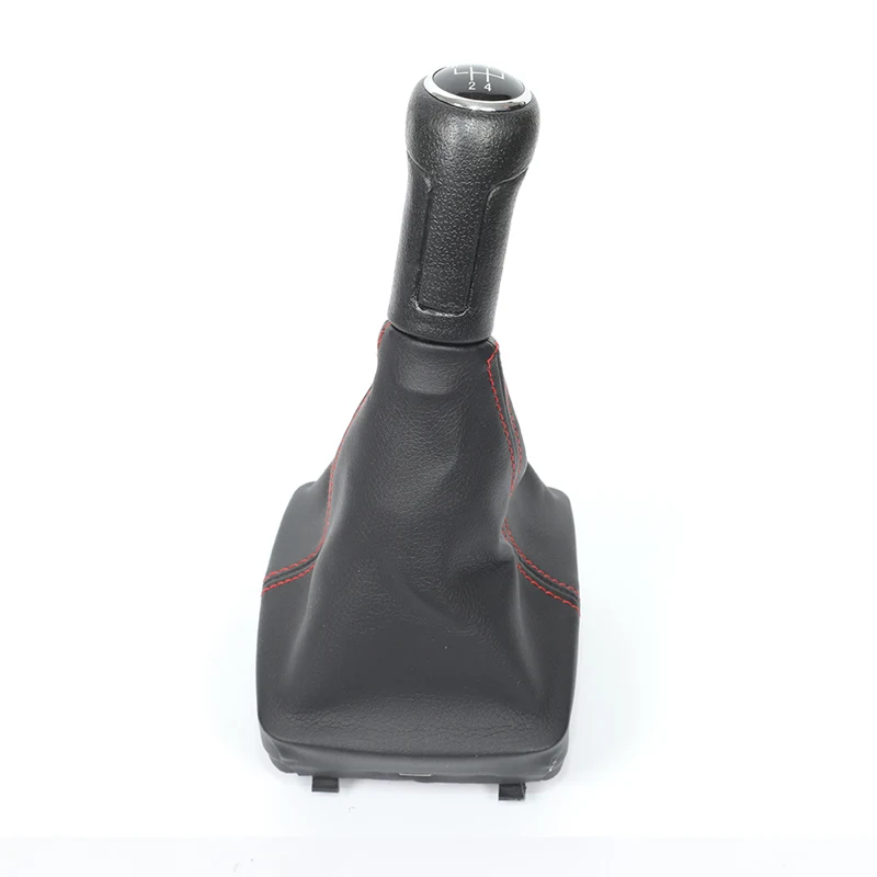 5 Speed Car Gear Shift Knob Gaitor Boot Cover for VW Polo 9N 9N2 GTI 2002 2003 2004 2005 2006 2007 2008 2009 2010 Accessories
