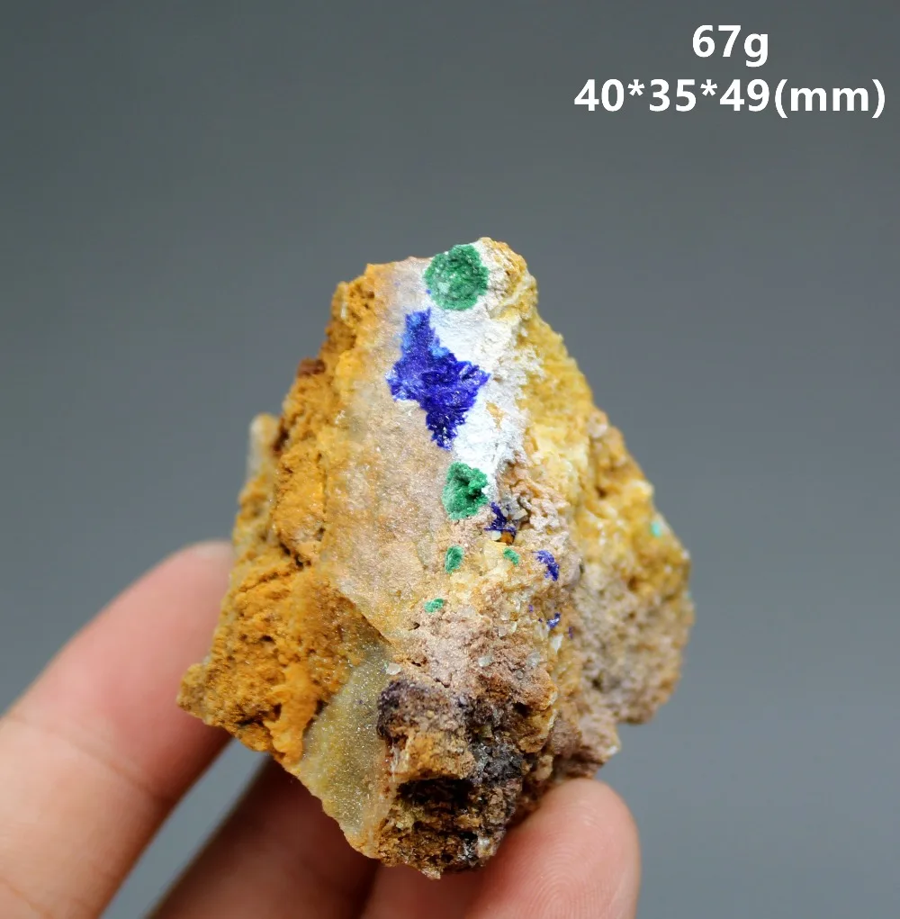 100% Natural beautiful GuiZhou azurite mineral specimen crystal Stones and crystals Healing crystal Free shipping