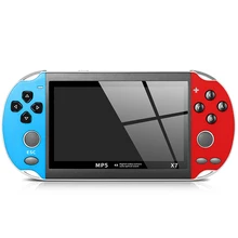 Портативная портативная игровая консоль с экраном 4,3 дюйма, видеоигровые консоли, встроенные в сотню, для GBA плеера, игры, поддержка 8 симуляторов(E