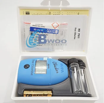 

Microcomputer residual chlorine concentration tester HI701 free chlorine detector digital photometer residual chlorine tester