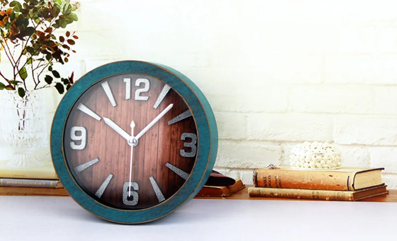 Часы домашнего декора reloj despertador аль-Фаджр часы Кварцевые Цифровой Автомобильный часы Ретро 3D стереоскопического цифровой пластиковые