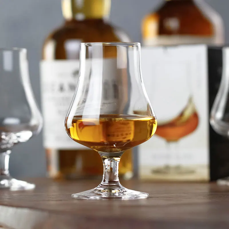 Copa de Whisky de cristal para uso en el hogar, vaso ISO de Whisky, con ...
